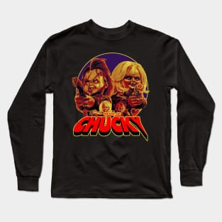 Bride of Chucky Vintage Long Sleeve T-Shirt